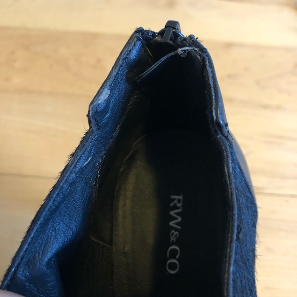 RW & CO. Black Heeled Booties - Picture 7 of 7